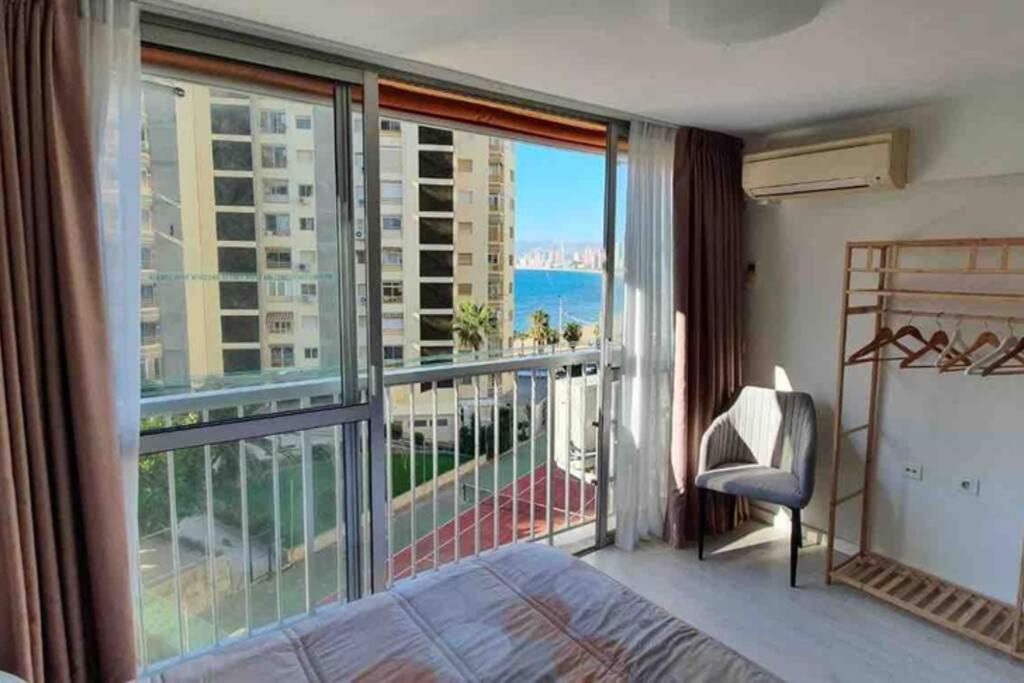 Apartamento Frente Al Mar Benidorm Bagian luar foto